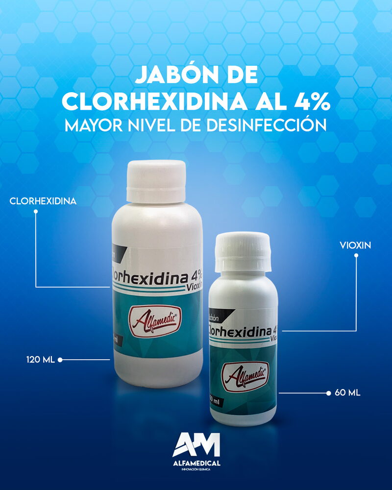 Jabón de clorhexidina al 4%